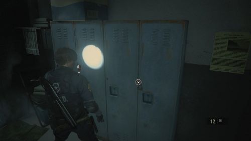 Resident evil 2 открыть шкафчики