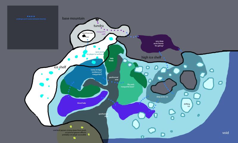 Карта биомов субнатика