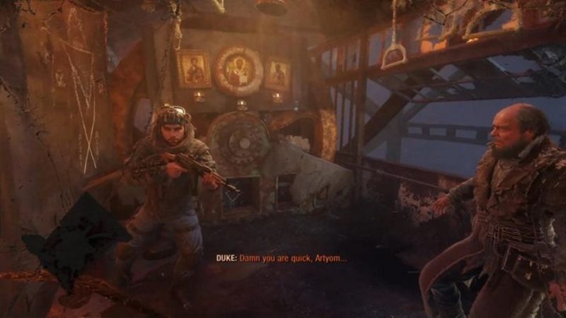 Как попасть на маяк в metro exodus если в пещере нет дальнейшего пути