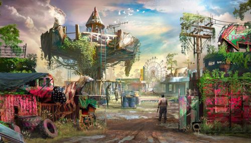 Карта Far Cry New Dawn: плееры, фотографии, гаражи и мастерские