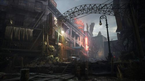 Карта города в The Sinking City