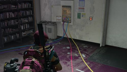 Решение головоломки с системой безопасности в Библиотеке Кенли в The Division 2