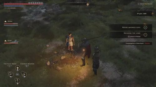greedfall как спасти константина