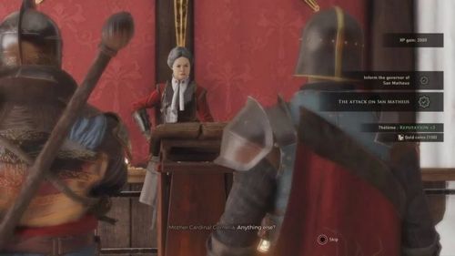 greedfall как спасти константина