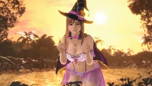 Сексуальные девушки из DoA Xtreme: Venus Vacation готовы к празднованию Хэллоуина