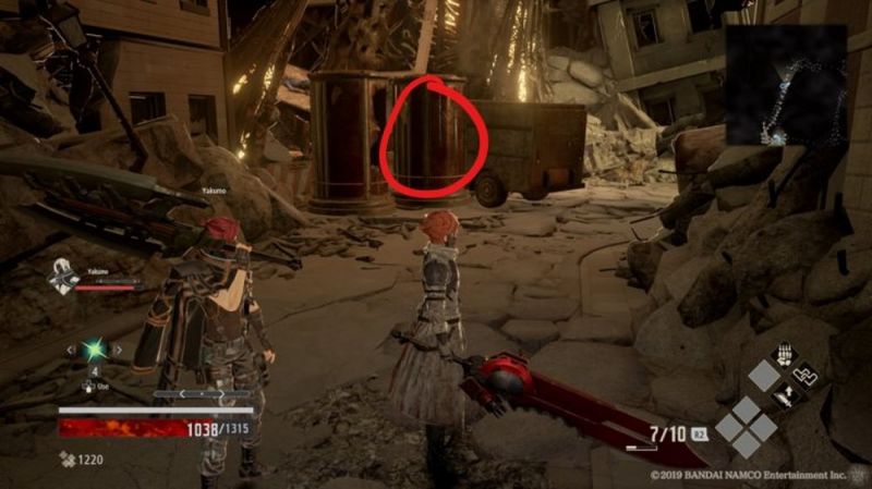 Храм святой крови code vein карта