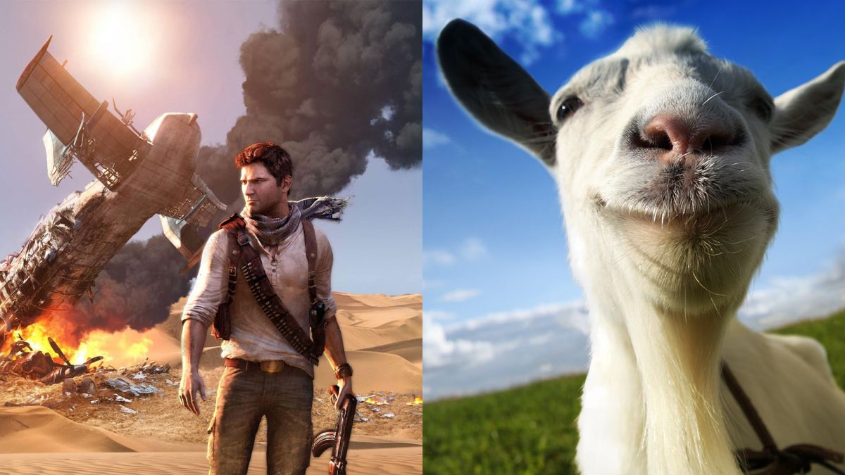 PlayStation Plus в январе 2020: трилогия Uncharted и Goat Simulator