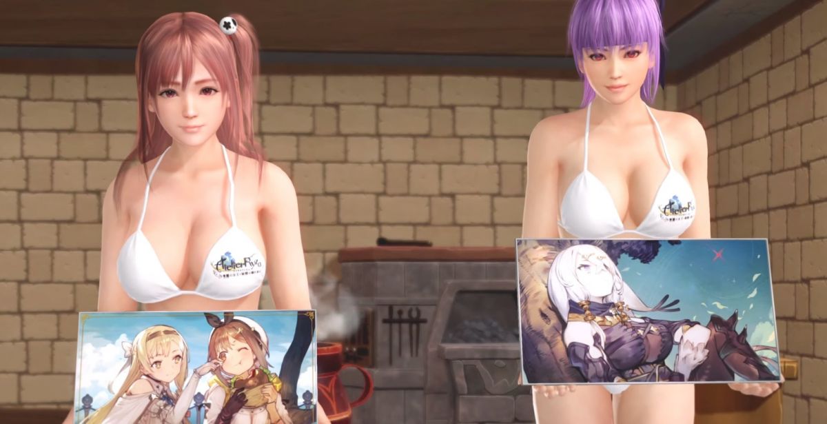 Грудастые красотки из Dead or Alive Xtreme примерили наряд героини Atelier Ryza