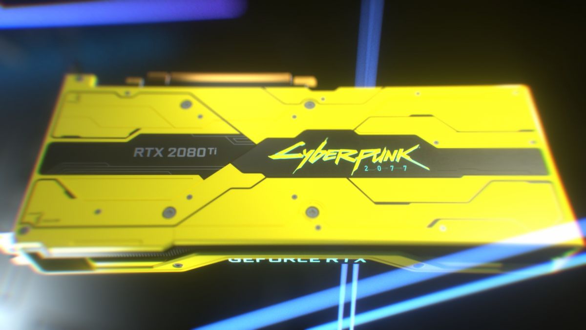 NVIDIA представила ограниченное издание GeForce RTX 2080 Ti в стиле Cyberpunk 2077