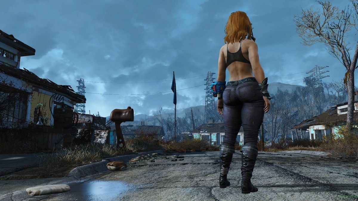 Fallout 4 cyberpunk preset фото 102