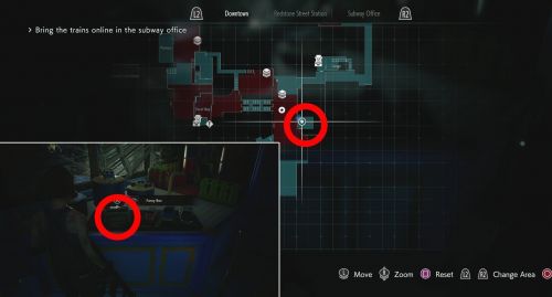 Resident evil 3 remake метро схема