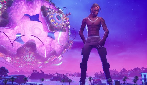 Более 27 миллионов игроков просмотрели выступление Трэвиса Скотта в Fortnite