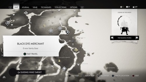 Ghost of tsushima лагеря монголов карта