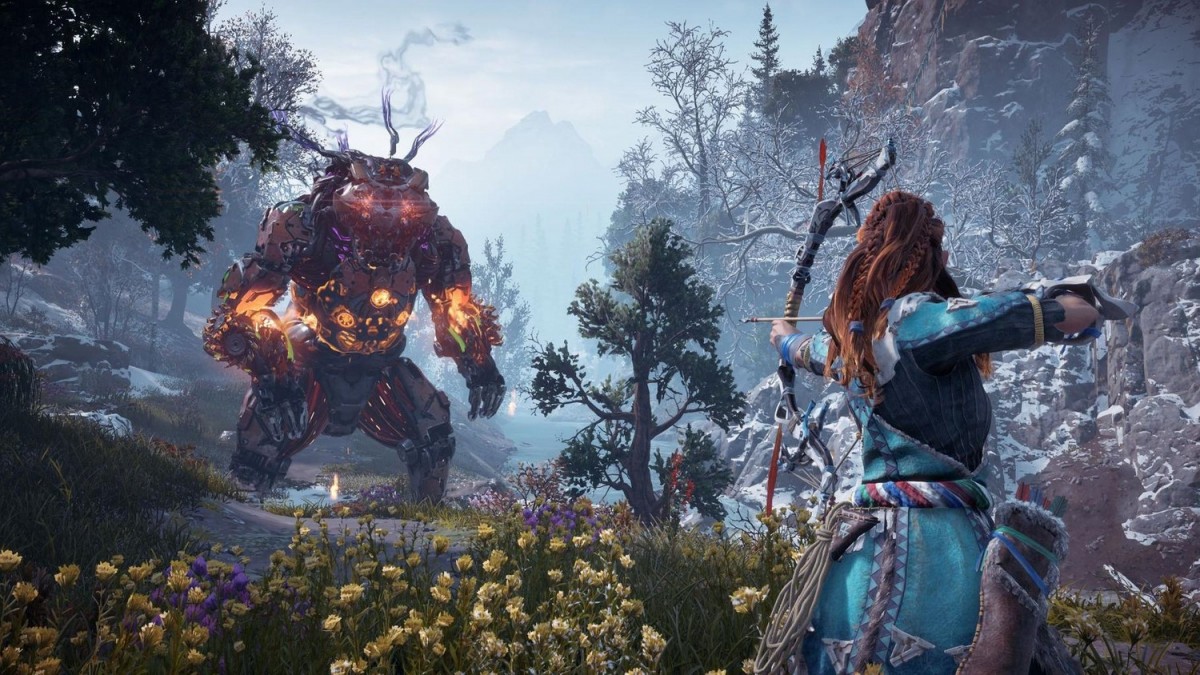 Появилось видео сравнения графики Horizon Zero Dawn на PS4 Pro и PC