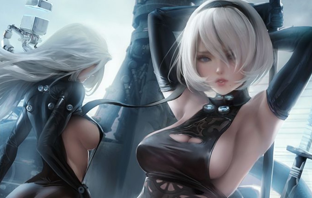 Тайваньский художник создал скульптуру 2B из NieR: Automata в полный рост