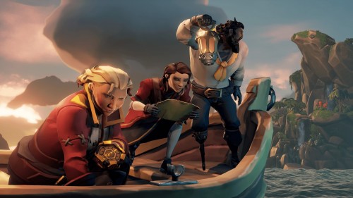 Как найти сокровищницы древних в Sea of Thieves