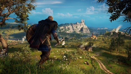 В свежем геймплее Assassin’s Creed Valhalla показали битвы и рыбалку