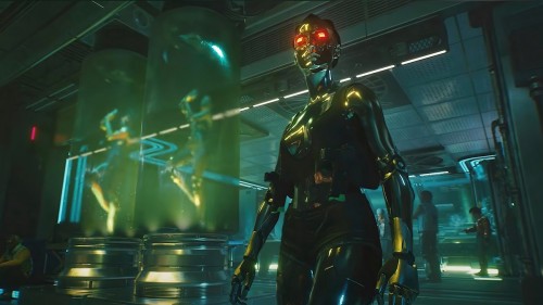 На новых скришотах Cyberpunk 2077 показали элитный район и оружие ближнего боя