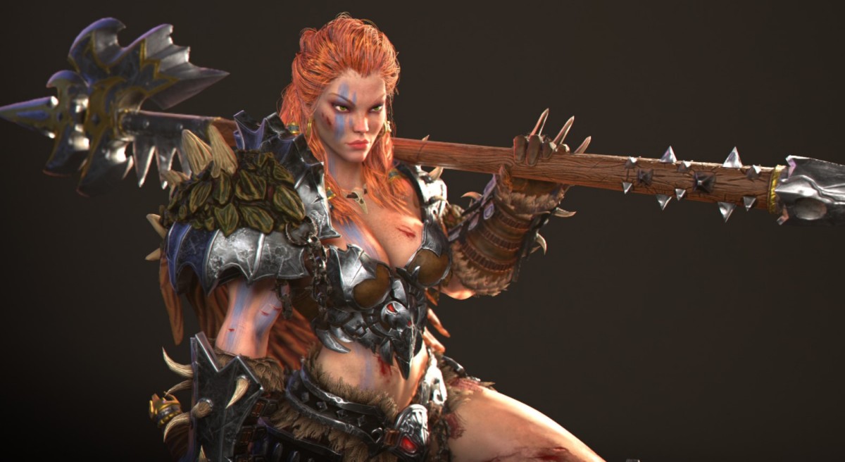 Diablo 3 Barbarian female