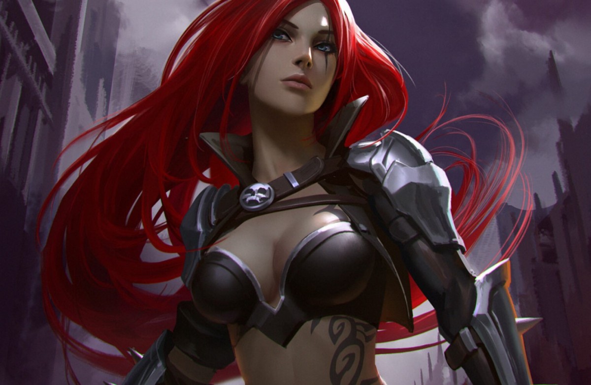 Katarina league of legends - aria art