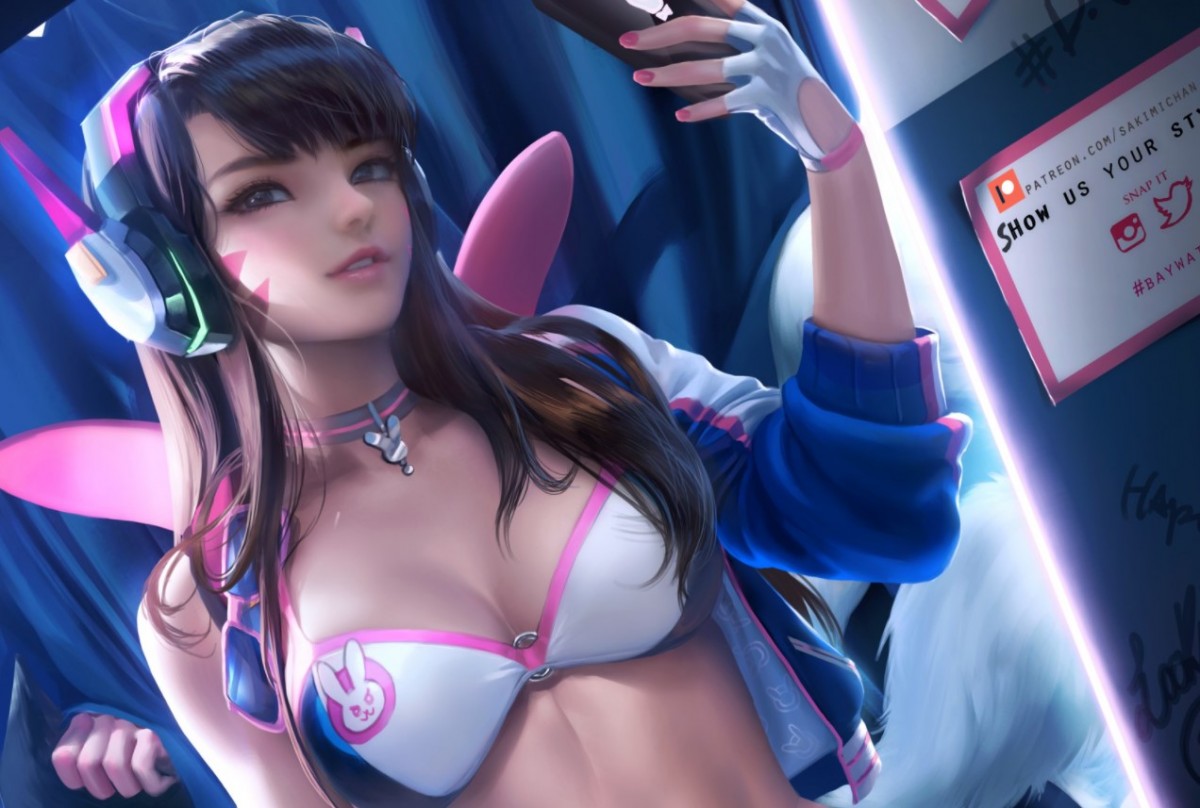 Представлена новая раздеваемая фигурка D.Va из Overwatch за 42 тысячи рублей