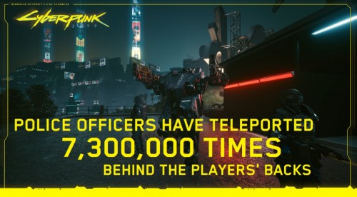Полицейские телепортировались за спину игроков 7,3 миллиона раз