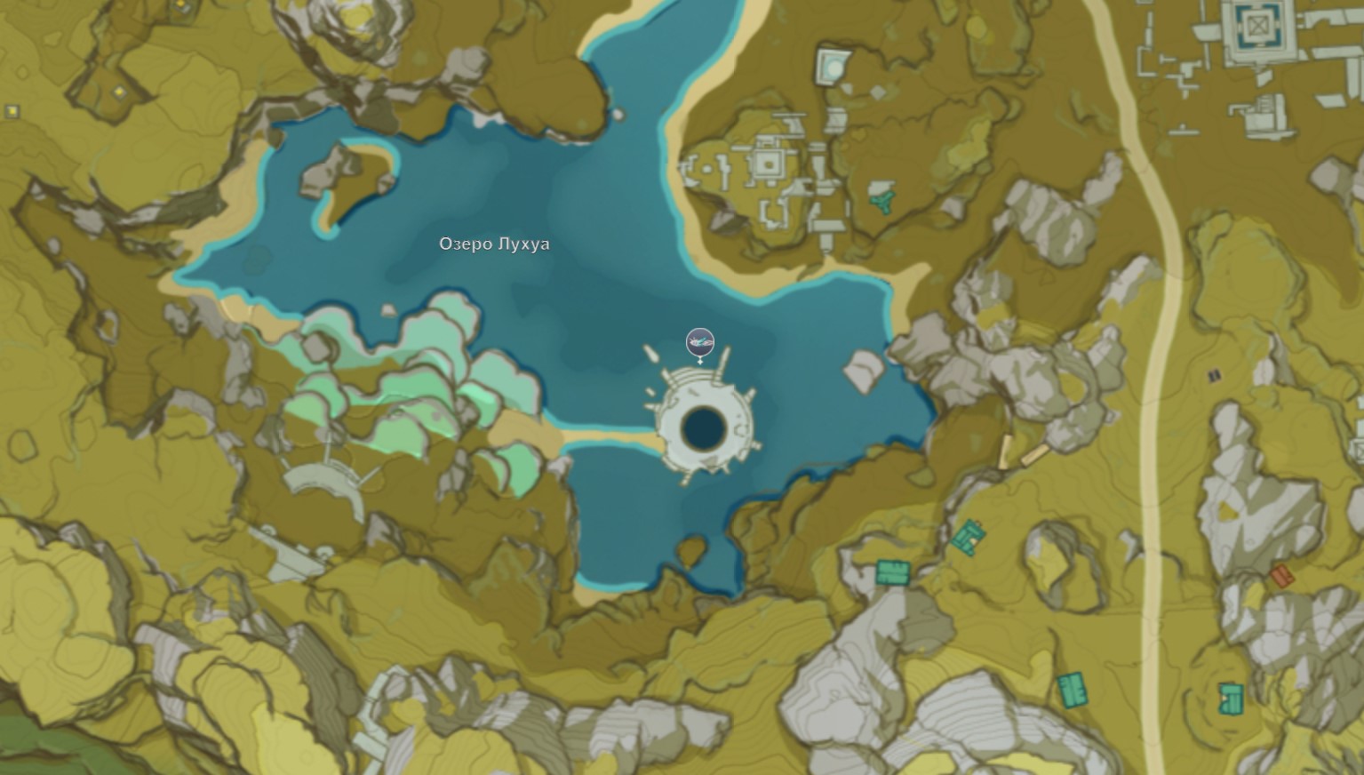 Озеро лухуа загадка