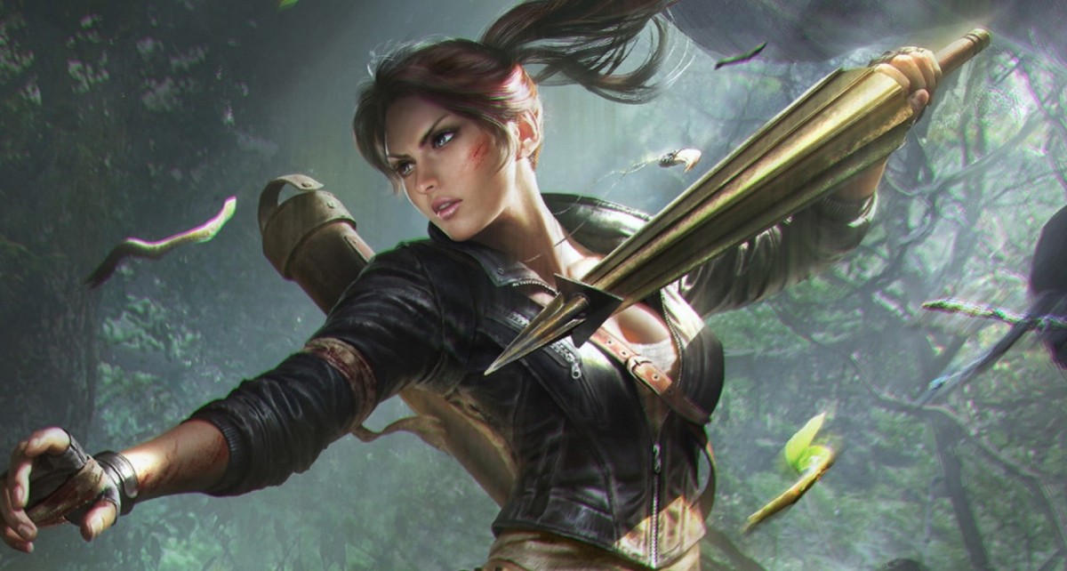 Lay 1. Tomb Raider Crystal Dynamics. 2k image Fantasy.