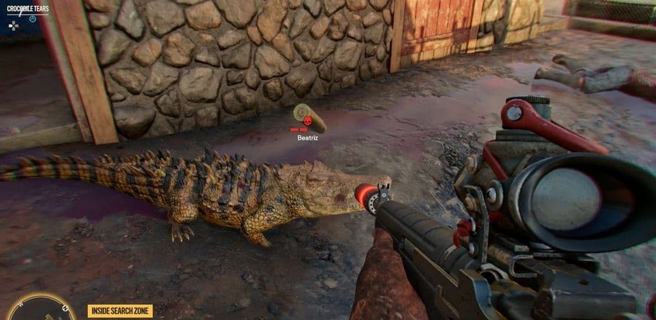 Фар край 6 пещеры. Far Cry 6 кровожадный крокодил.