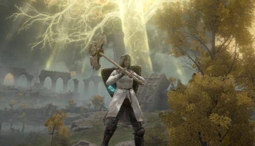 Двуручный хват в Elden Ring: как взять оружие в две руки
