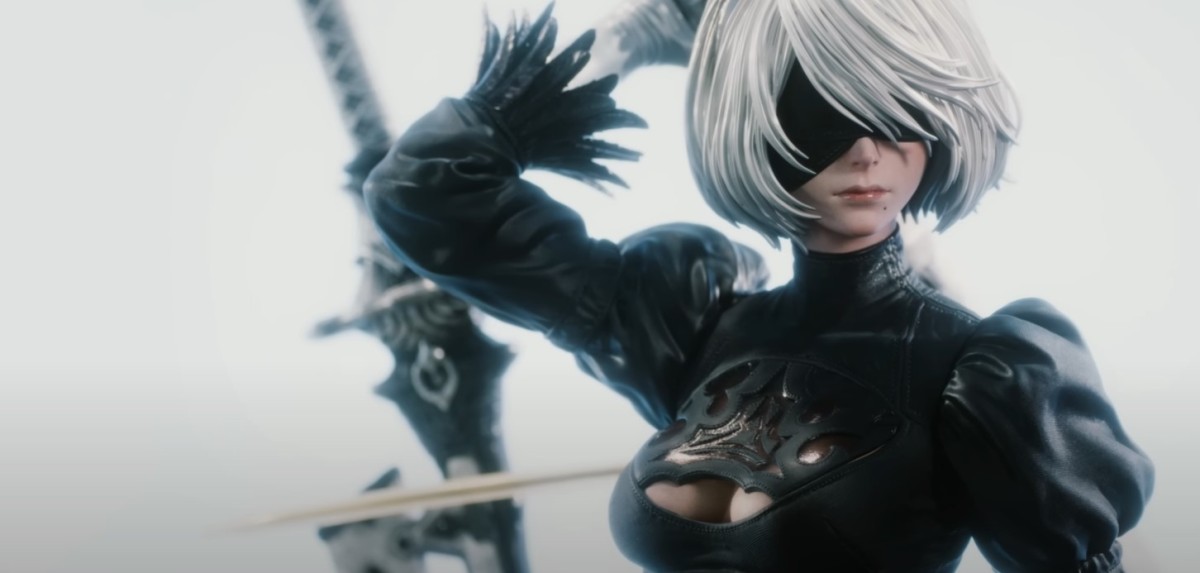 Square Enix показала невероятно детализированную фигурку 2B из NieR: Automata