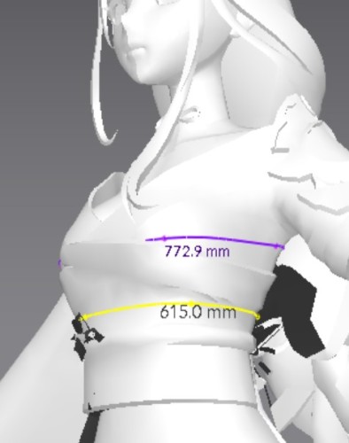 Геймер вычислил размер груди женских персонажей в Genshin Impact