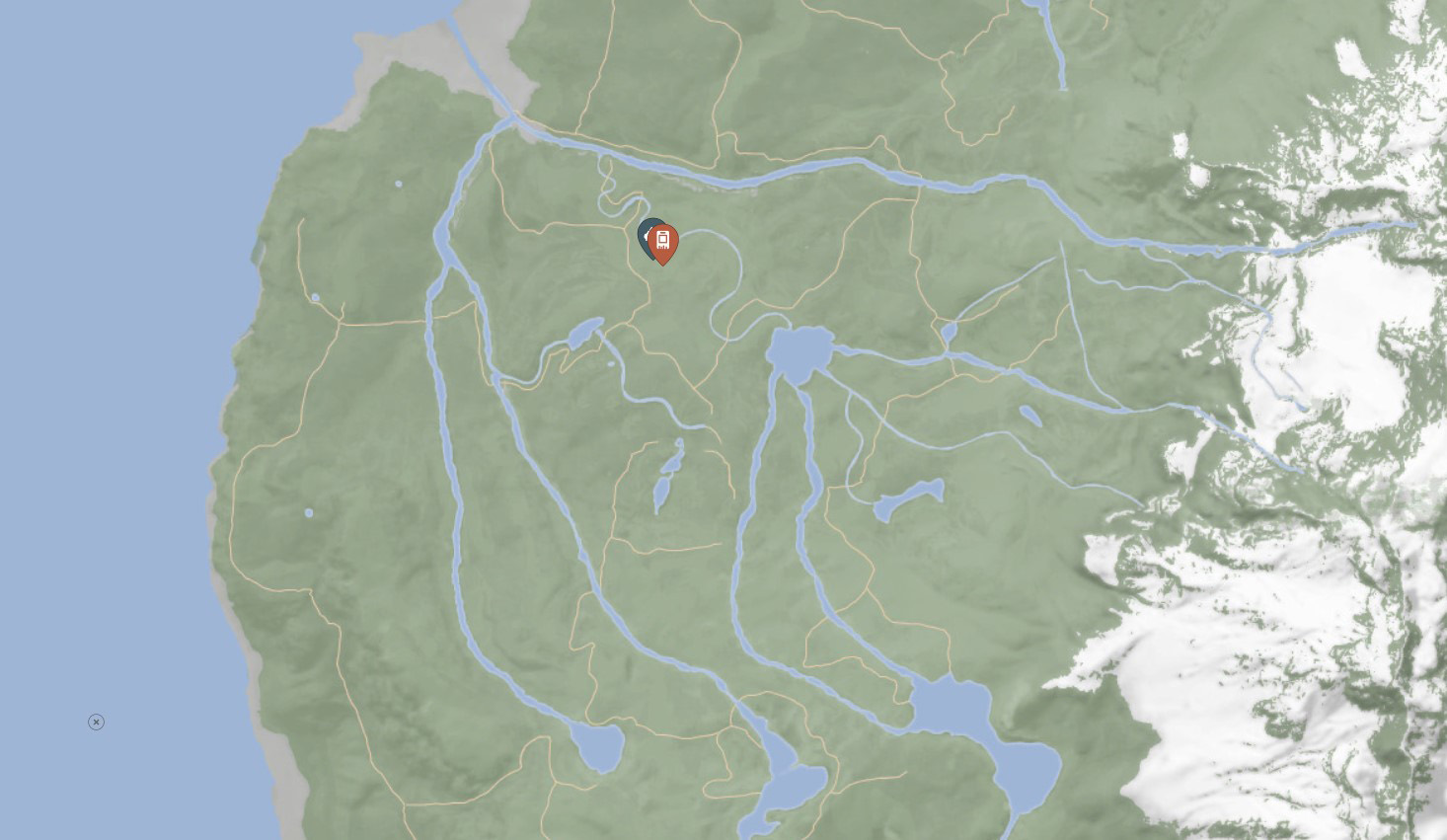 Mapa interativo Sons of the Forest: armas, itens, equipamentos e