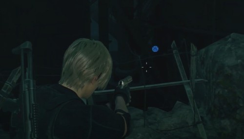 Уничтожьте синие медальоны 5 в Resident Evil 4: где найти в Грузовом складе
