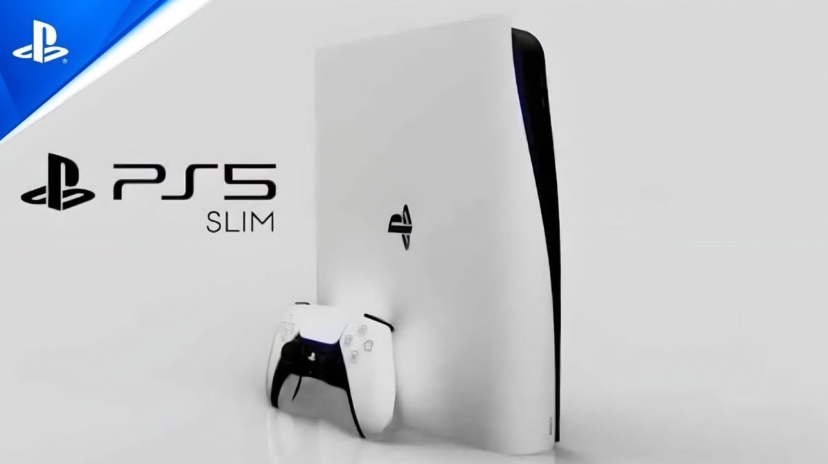 The video showed a possible PlayStation 5 Slim with a removable drive