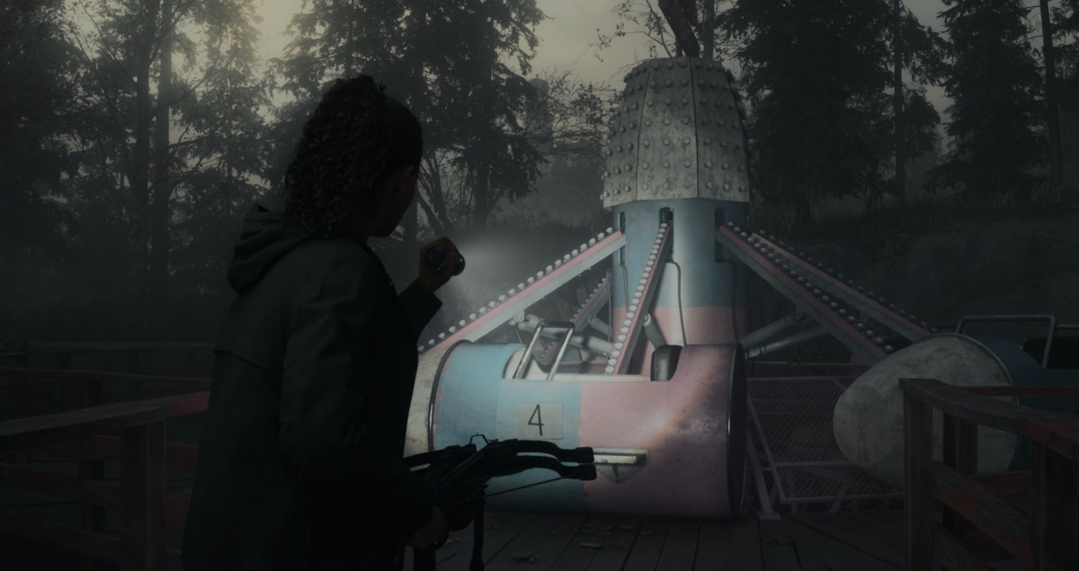 Circuit board in Alan Wake 2: where to find the fuse for Express Espresso