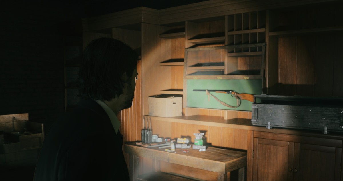 Schrotflinte in Alan Wake 2: Wo finde ich eine doppelläufige Waffe?