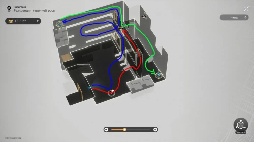 Карта со всеми маршрутами