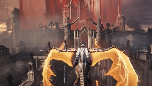 Святой город Аратум в Doom The Dark Ages: все истребители, игрушки, золото и секреты