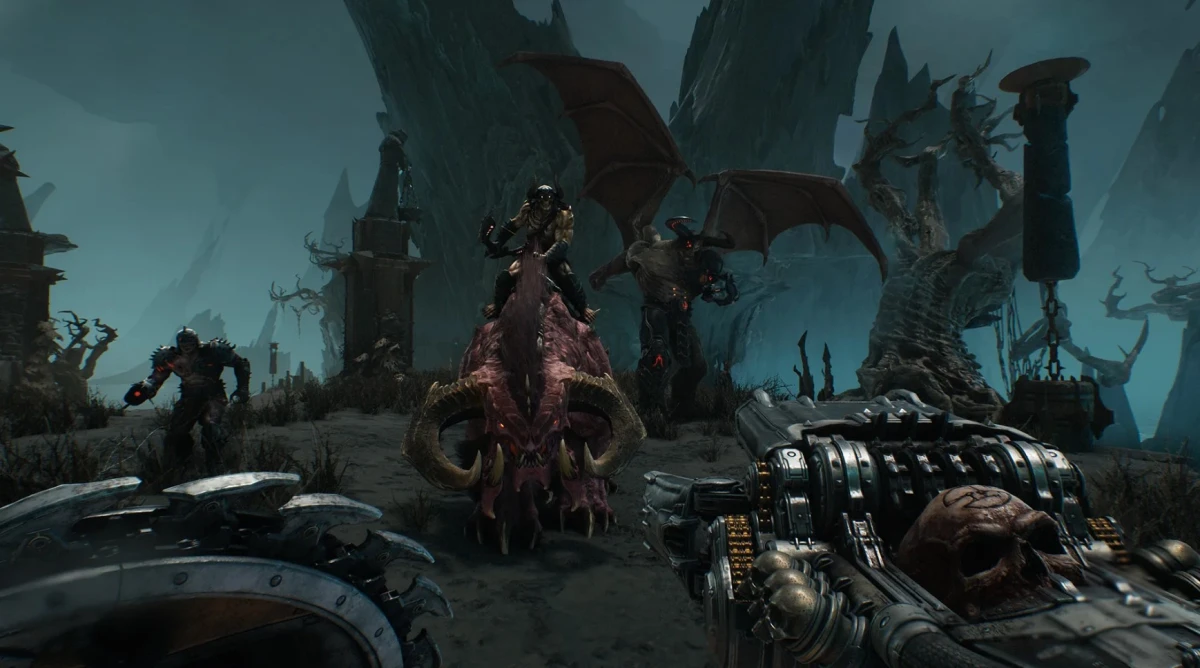 Пристанище душ в Doom The Dark Ages: все игрушки, рубины, золото и секреты