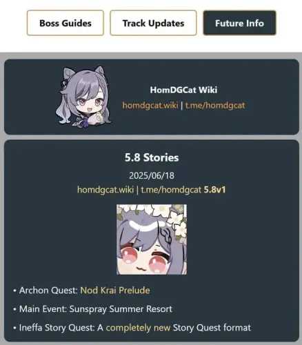 Обновление 5.8 для Genshin Impact: дата выхода, баннеры, персонажи, локации и события