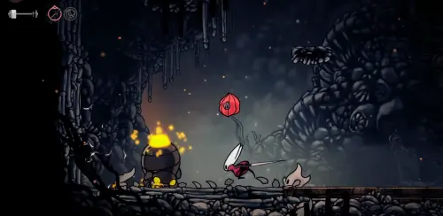 Взрывоопасные кремнежуки в Hollow Knight Silksong: где найти кремнежуков