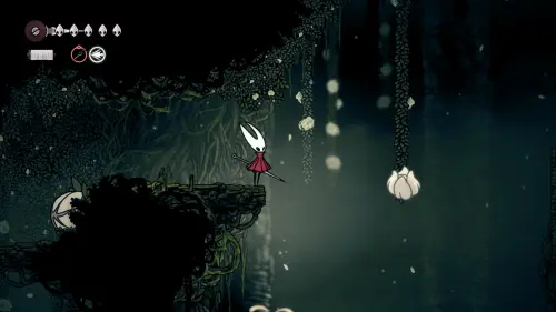 Цепкий захват в Hollow Knight Silksong: прыжки по стенам