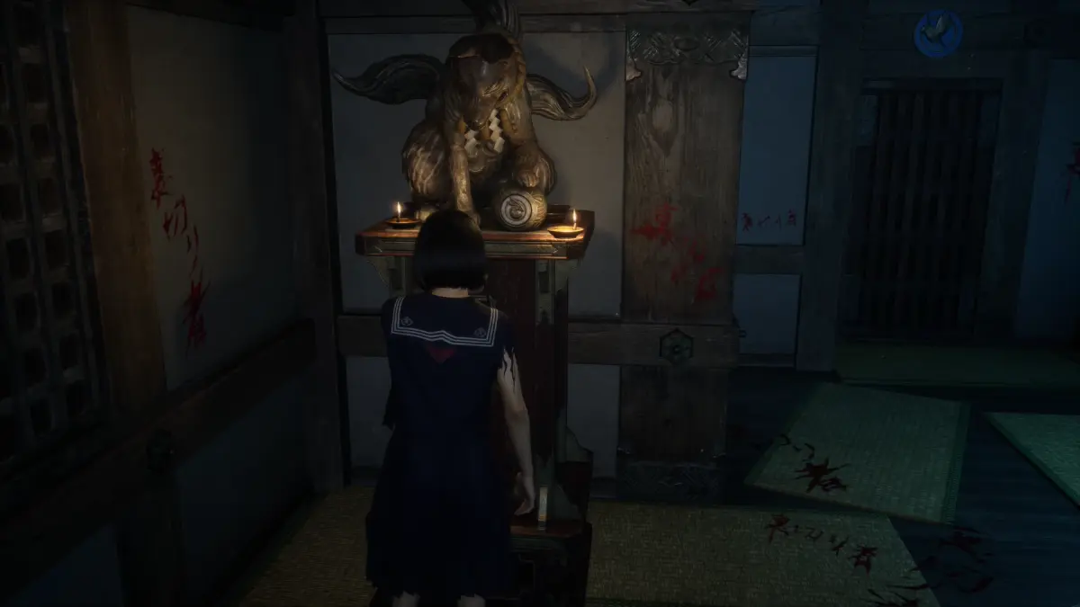 Загадки в Зале поклонения Silent Hill f: лабиринт и головоломка с клетками