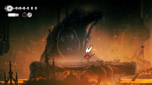 Цепкая нить в Hollow Knight Silksong: как цепляться за кольца
