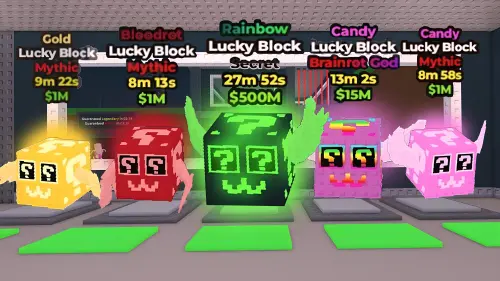 Лаки Блоки в Укради Брейнрот: как получить и что из них выпадает