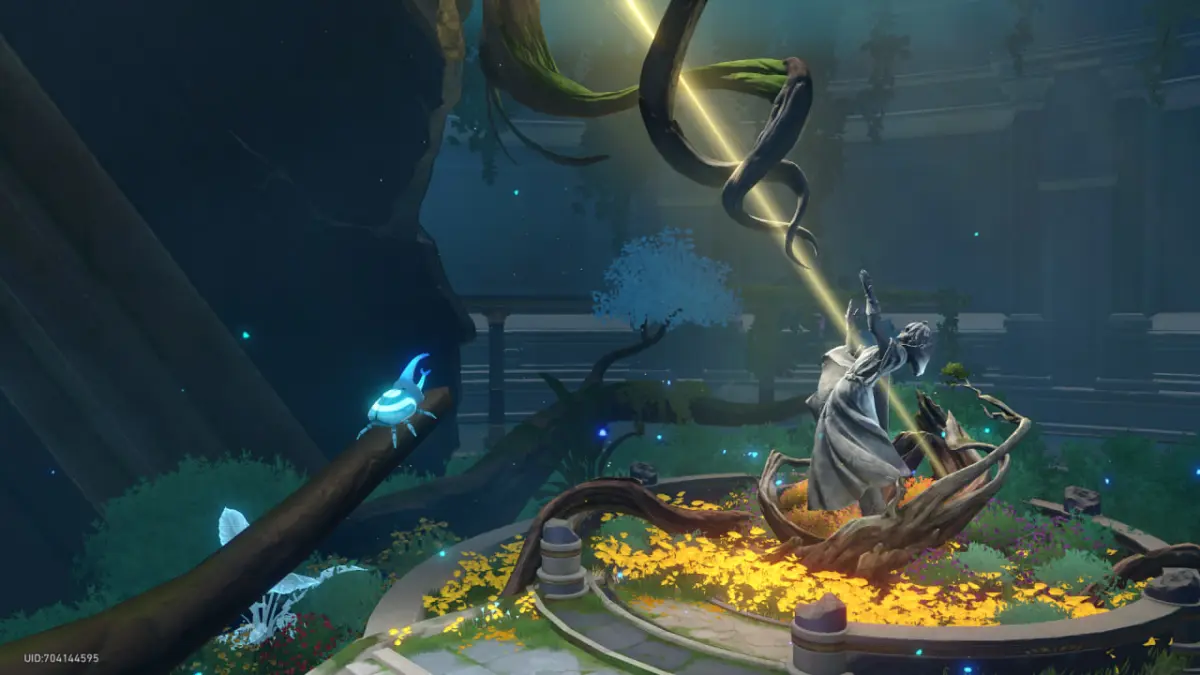 Нимфы созидания в Руинах времени Берега погребенных воспоминаний в Honkai Star Rail: где найти