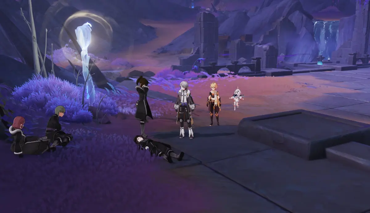 Фокусная точка древнего круга 3 в Genshin Impact: как активировать колос на юге