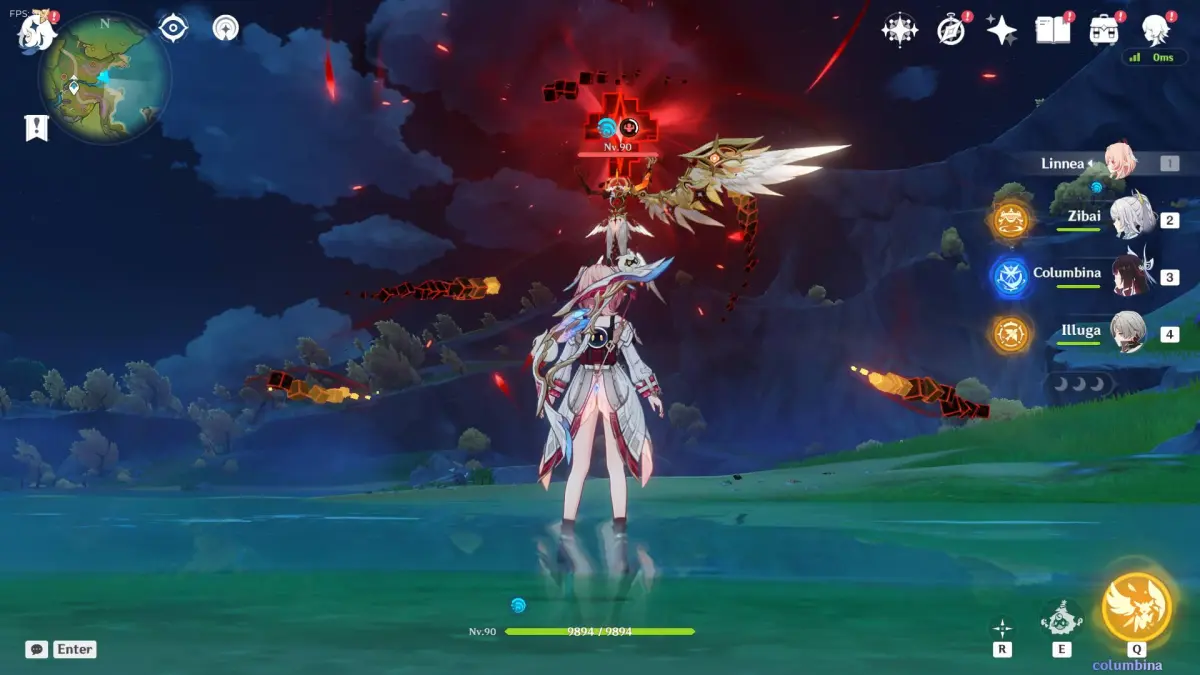 Инсайдеры показали видео сражения с новым боссом в Genshin Impact 6.5