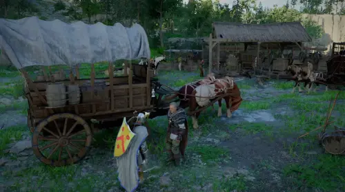 Сундук на колесах в Crimson Desert: как продать повозку